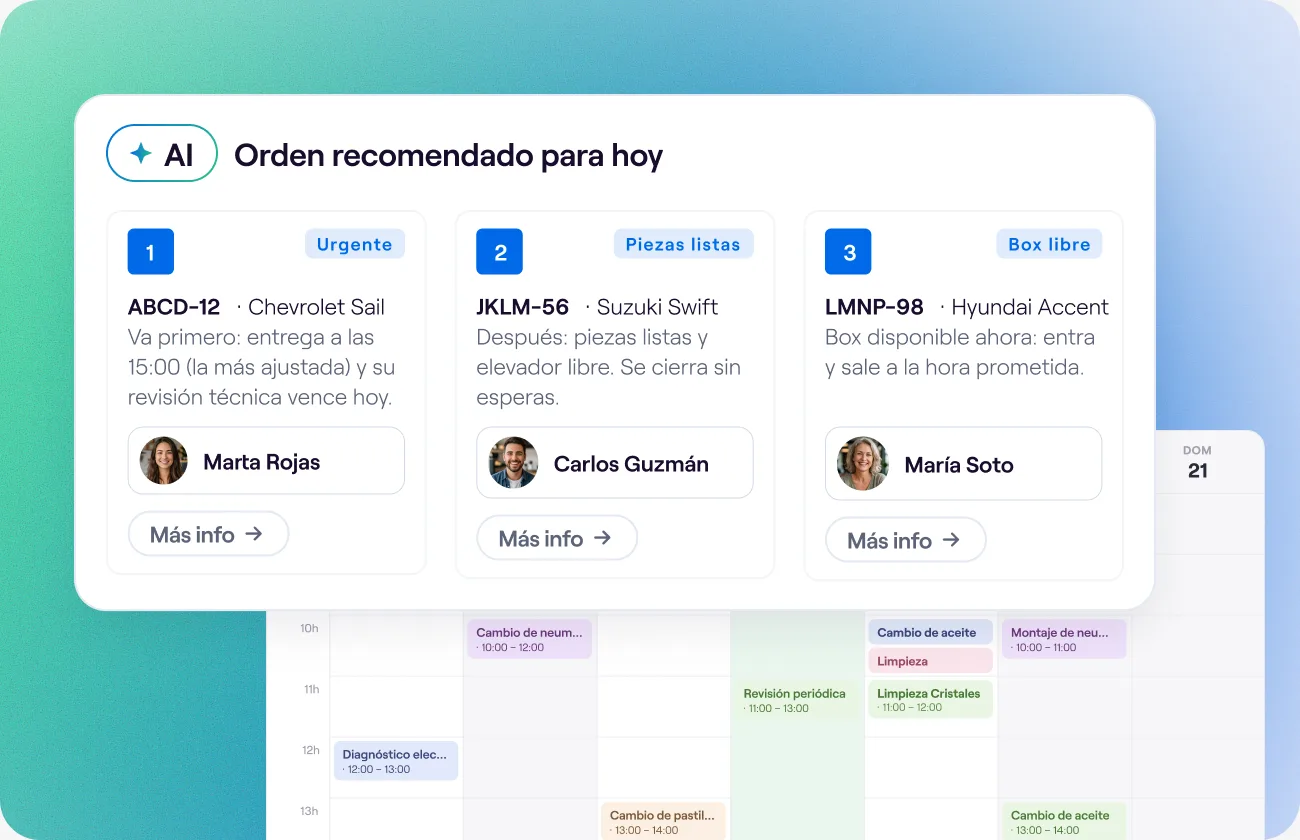 Optimiza tu agenda