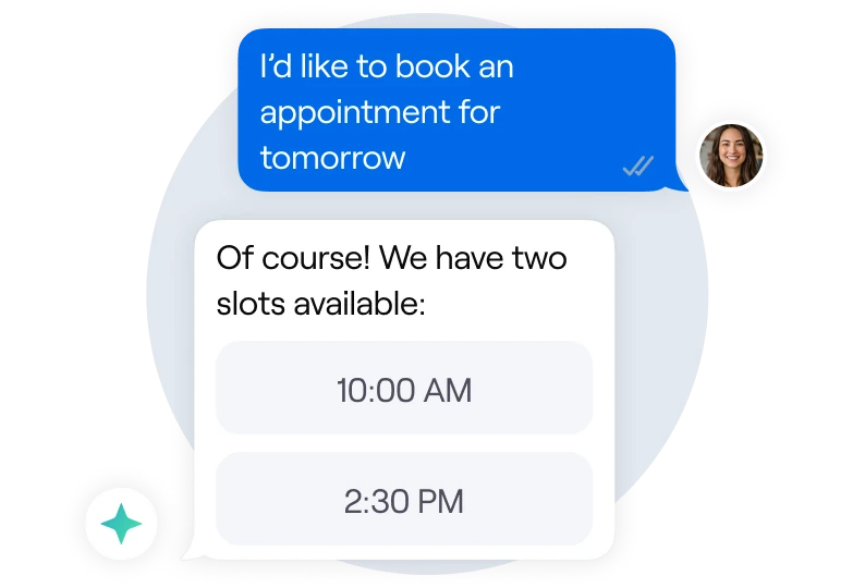 Ejemplo: Books appointments