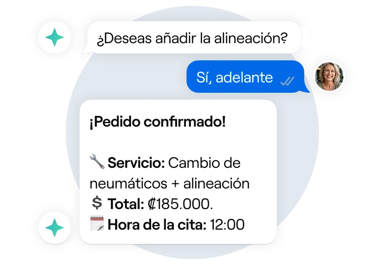 Ejemplo: Cierra la venta