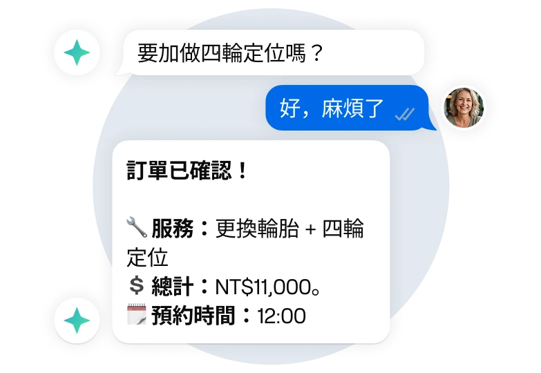 Ejemplo: 完成成交