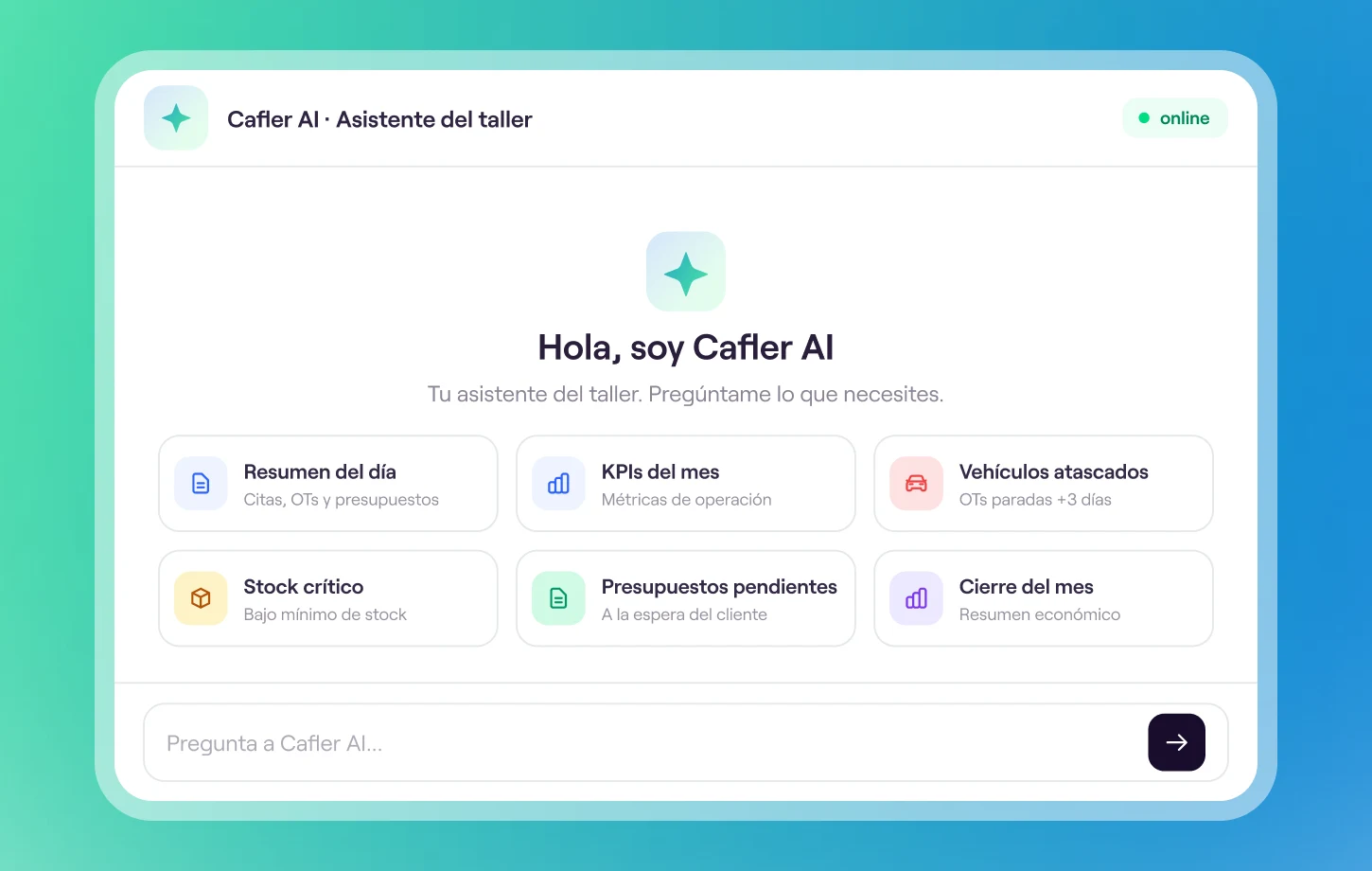 El chat del taller